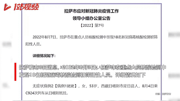 27日0时至14时 西藏新增本土确诊病例17例 新增无症状感染者164例